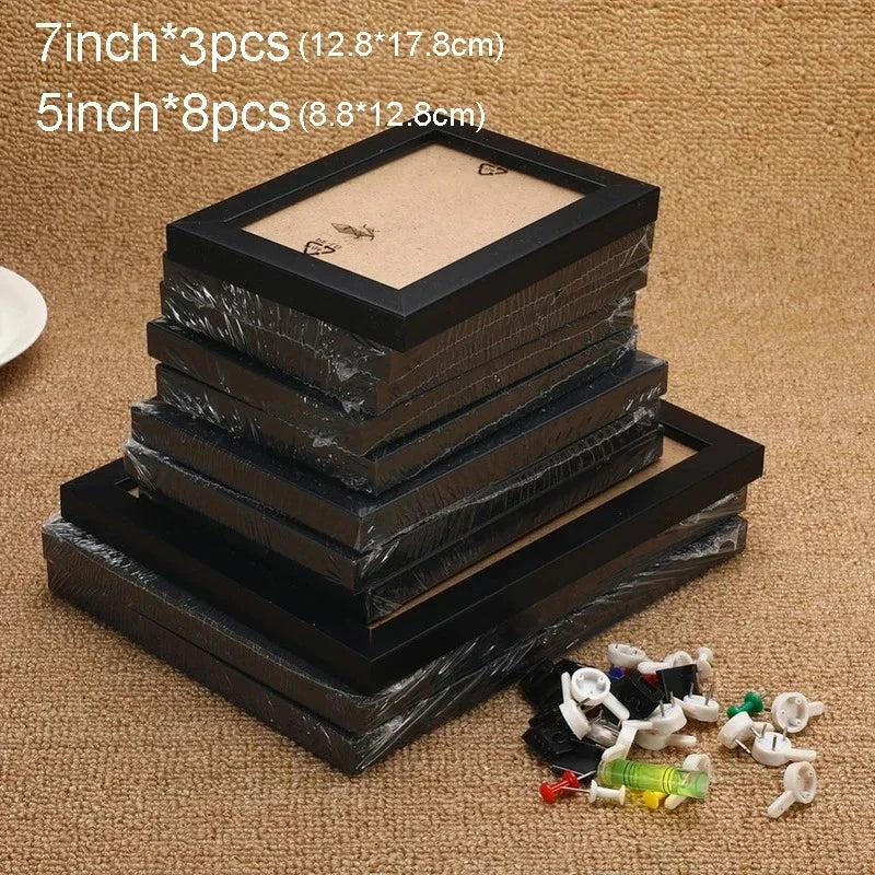 11Pcs Picture Frames Wall Photo Frame
