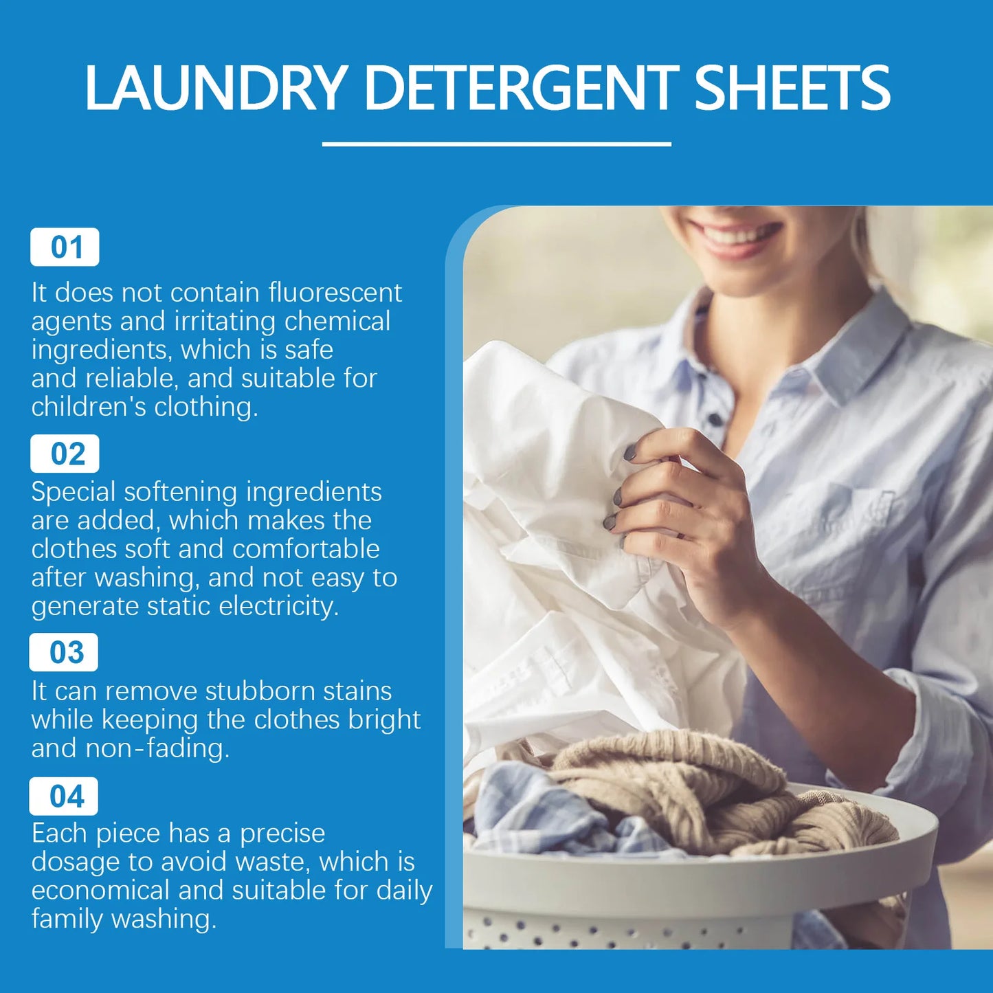 Laundry Detergent Sheets