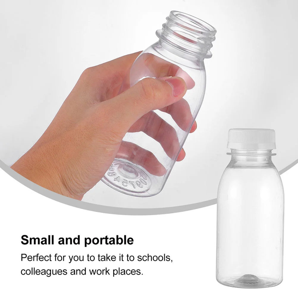 Milk Bottle Containers With Lids Plastic Juice