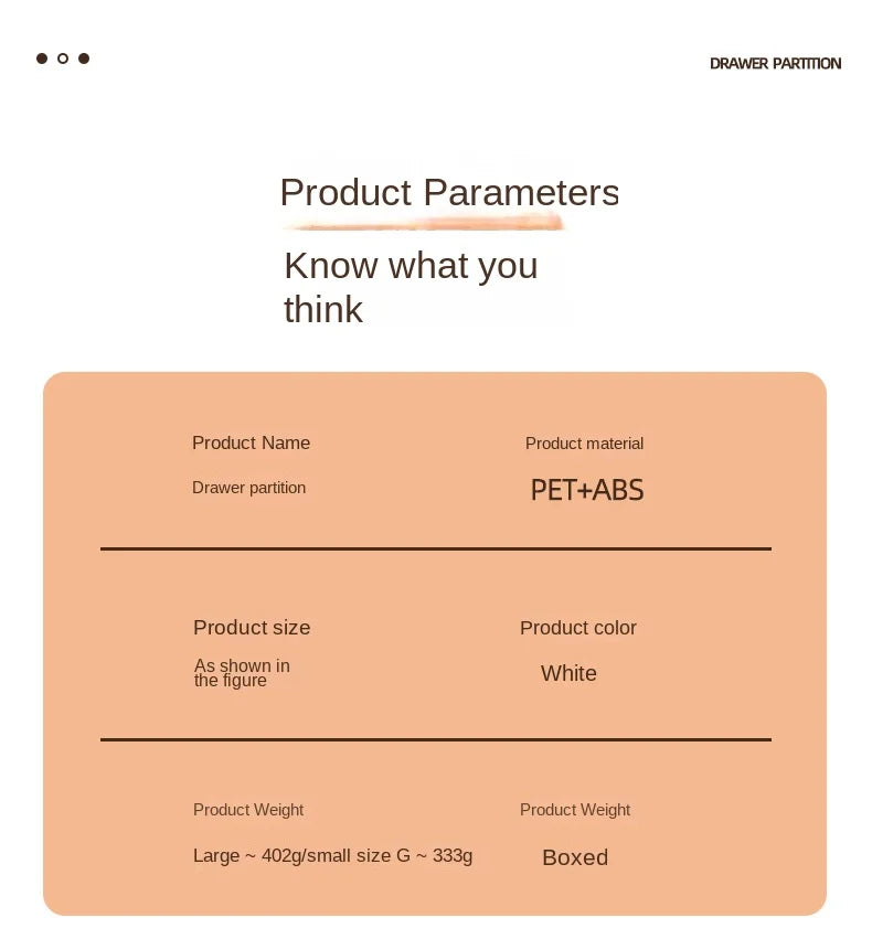 Adjustable Free Combination Drawer Storage