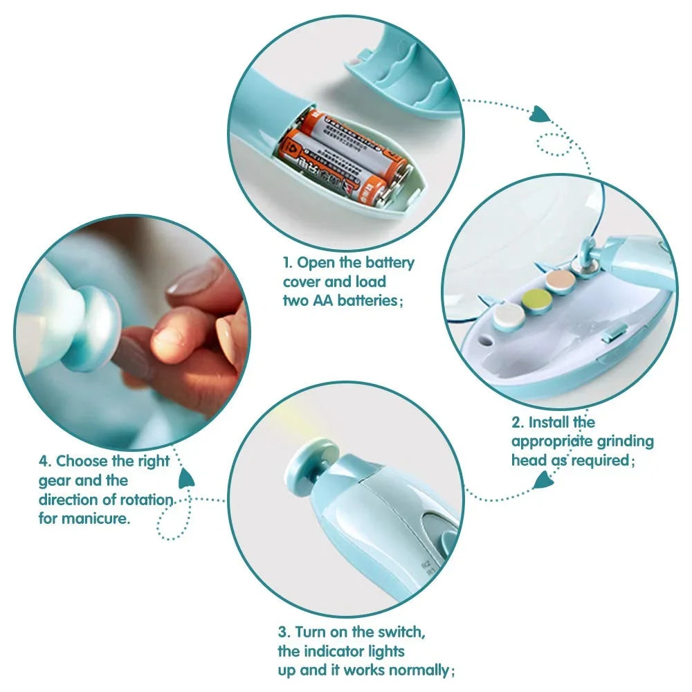 Baby Electric Nail Trimmer