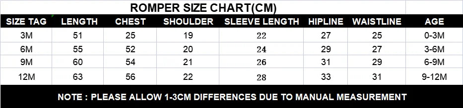 Footed Warm Baby Rompers