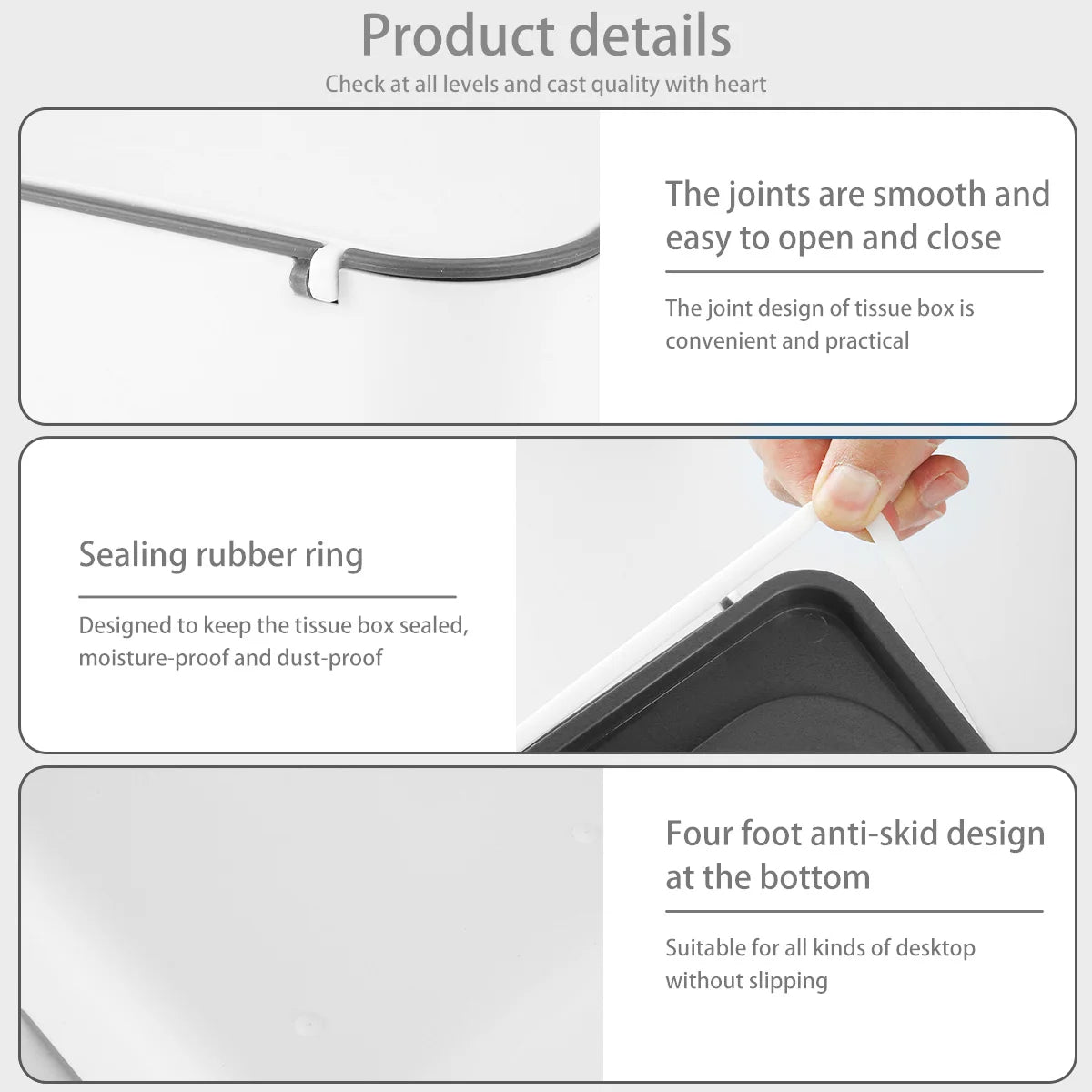 Wipes Dispenser Dustproof Tissues