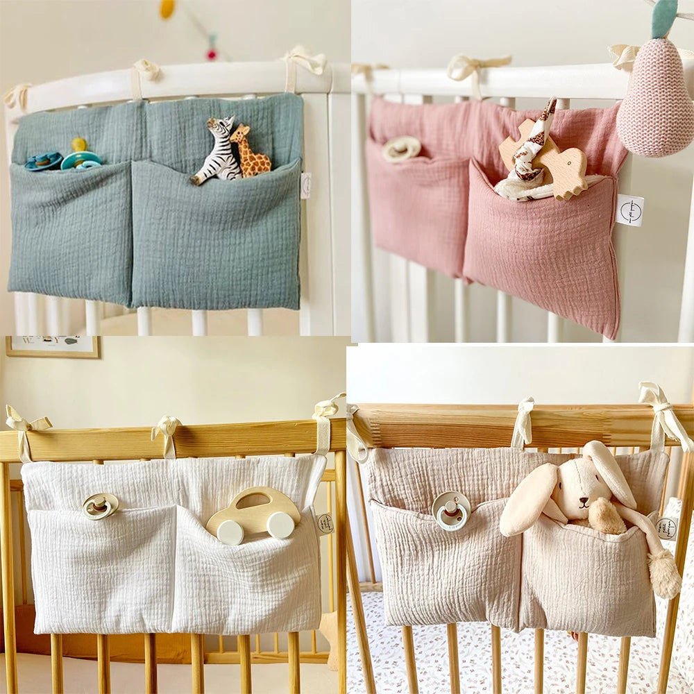 Baby Crib Organizer Extraordinarily Spacious Storage