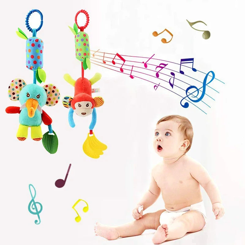 Baby Crib Hanging Rattles Toys