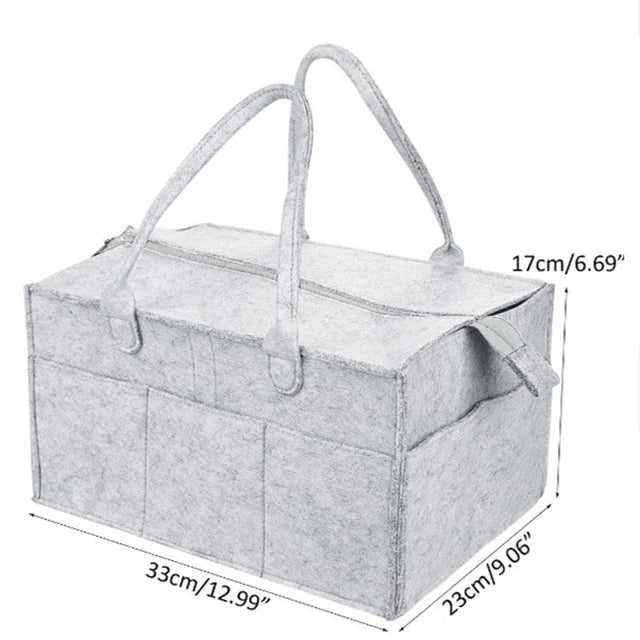 Baby Diaper Caddy Organizer Bags