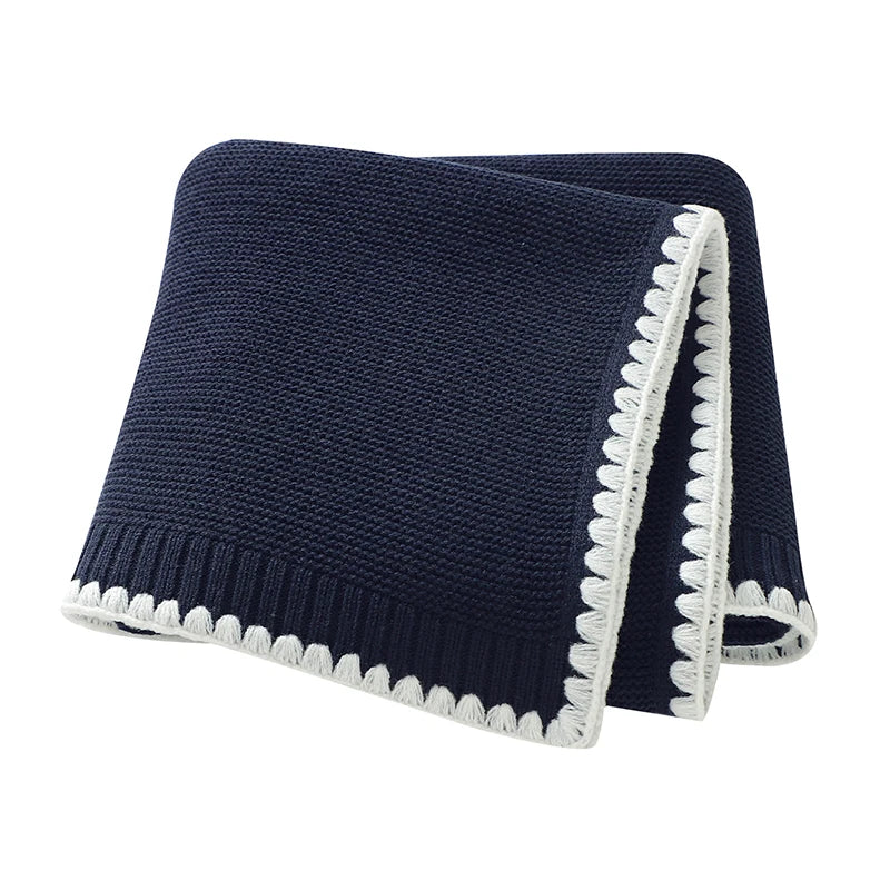 Solid Baby Receiving Blankets for Girl & Boy