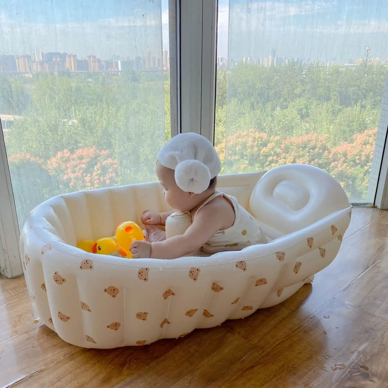 Baby Foldable Inflatable Bathtub