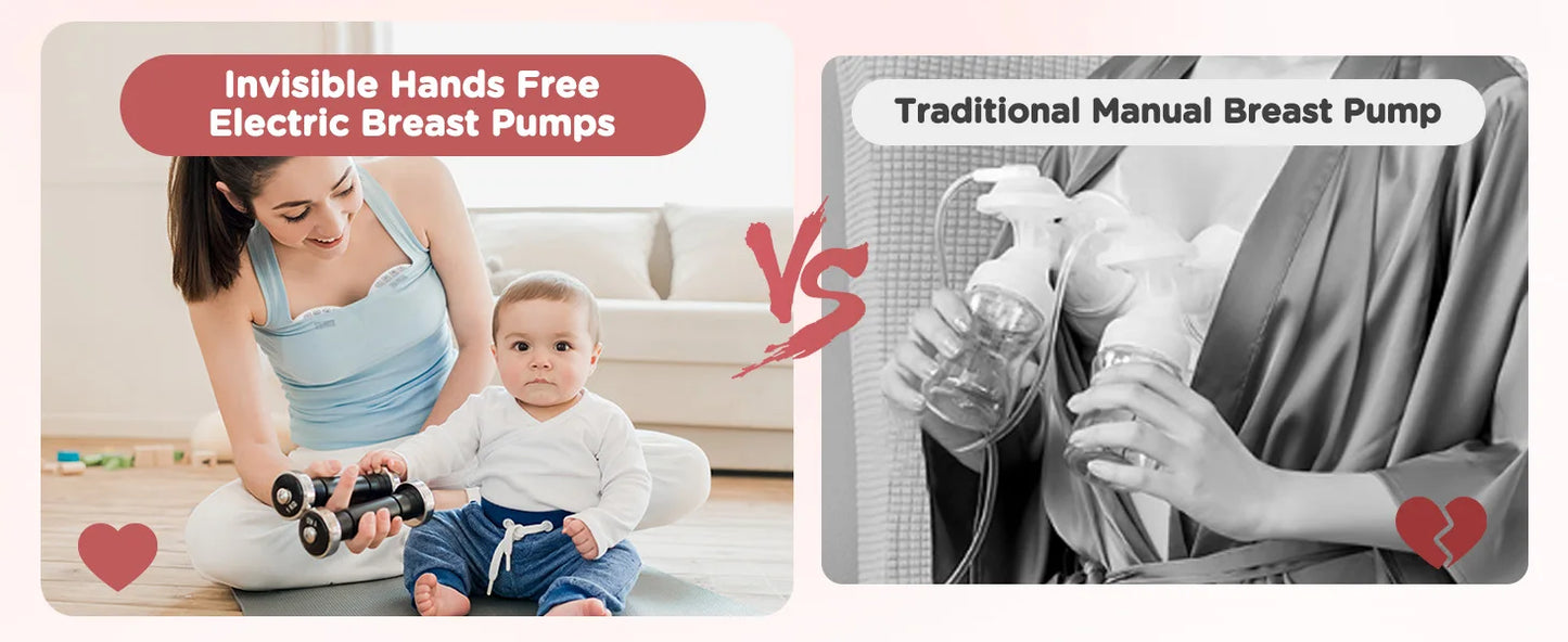 Hands Free Breast Pump Electric Wearable Breast Pump