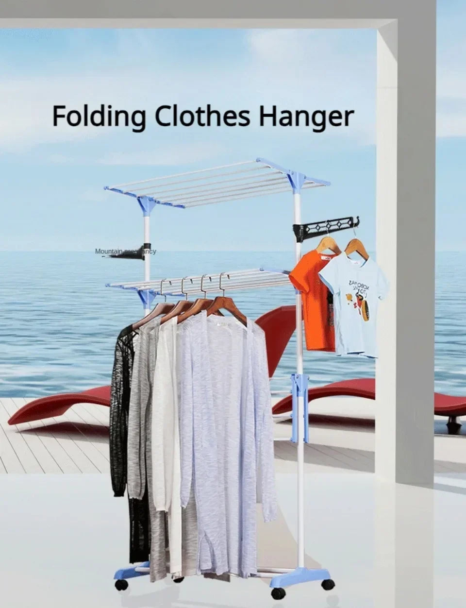 Folding Drying Clothes Rack