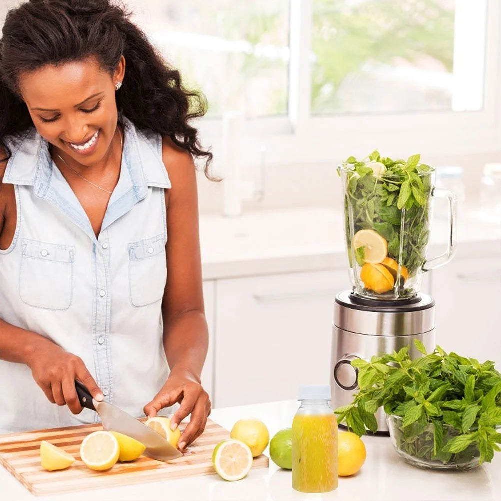 Milk Bottle Containers With Lids Plastic Juice