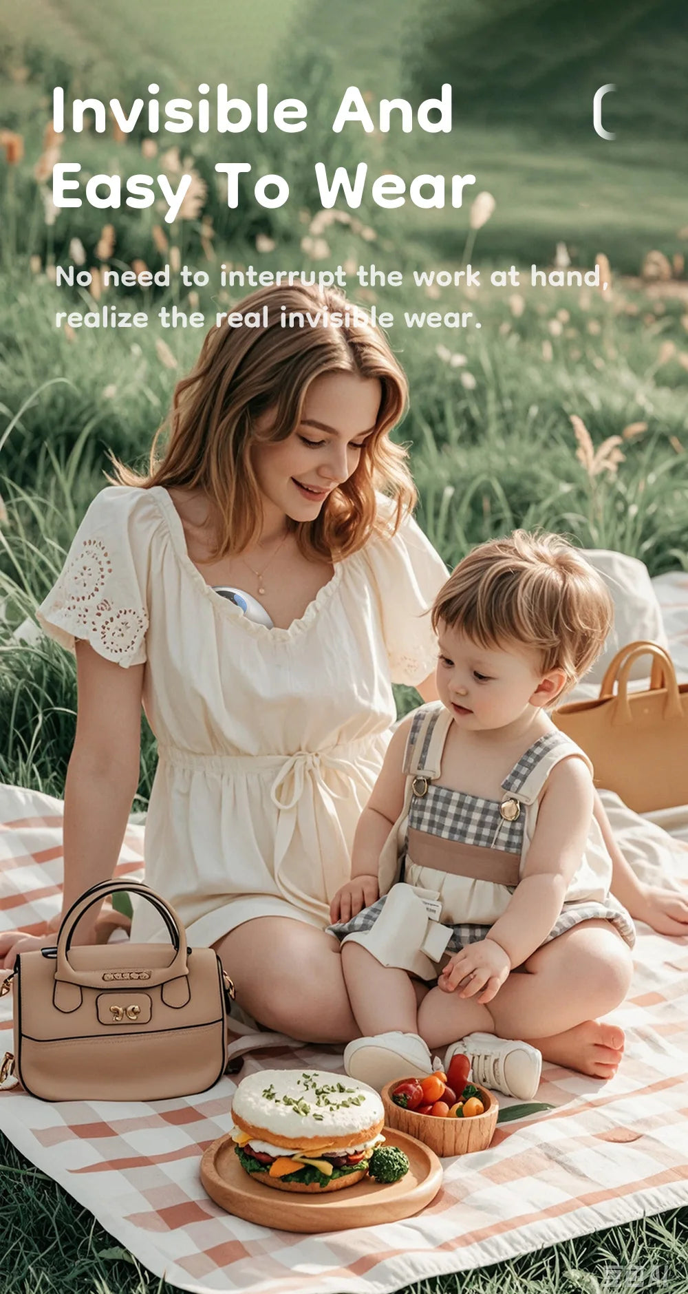 Wearable Breast Pump Hands Free