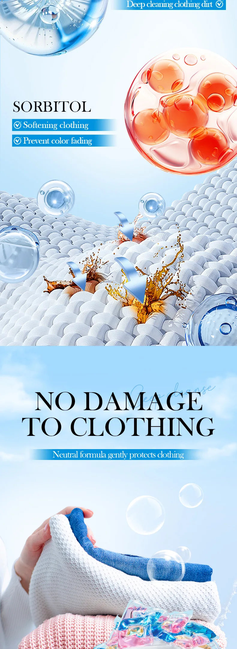 Deep-cleaning Laundry Detergent