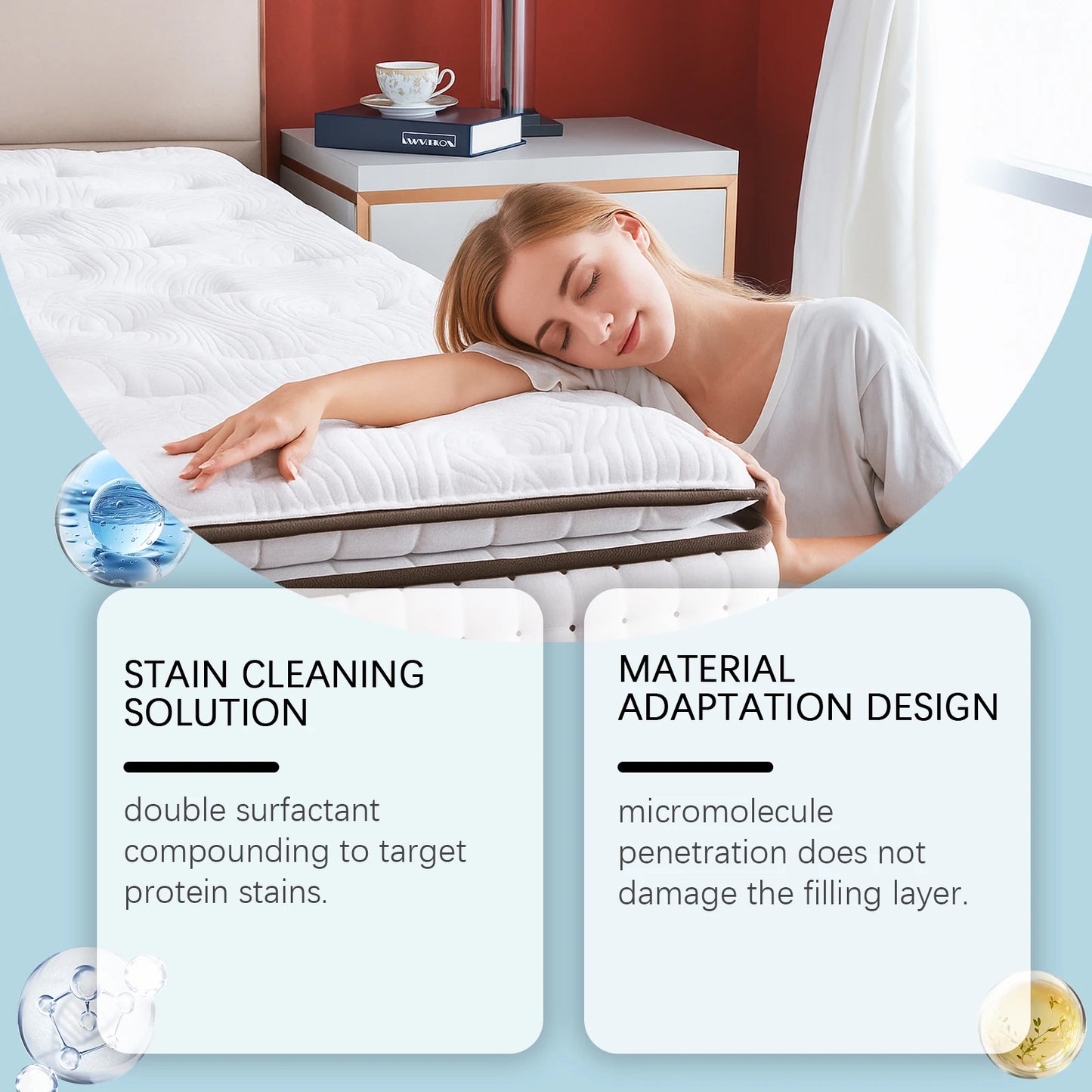 Mattress Cleaner Oil Stains and Dirt Remover