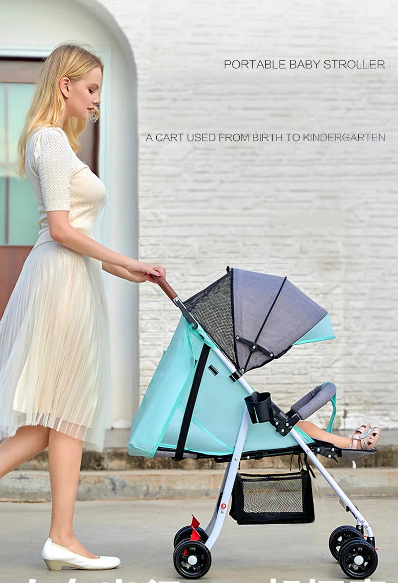 Lightweight Baby Stroller Foldable Seat