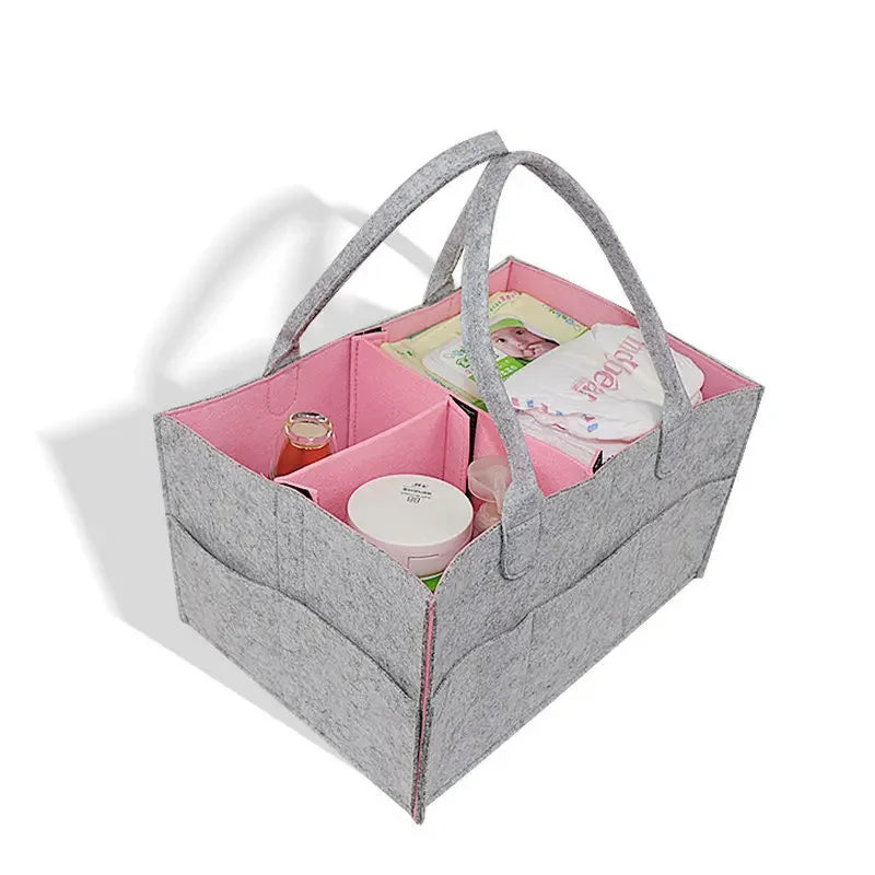 Baby Diaper Caddy Organizer Bags