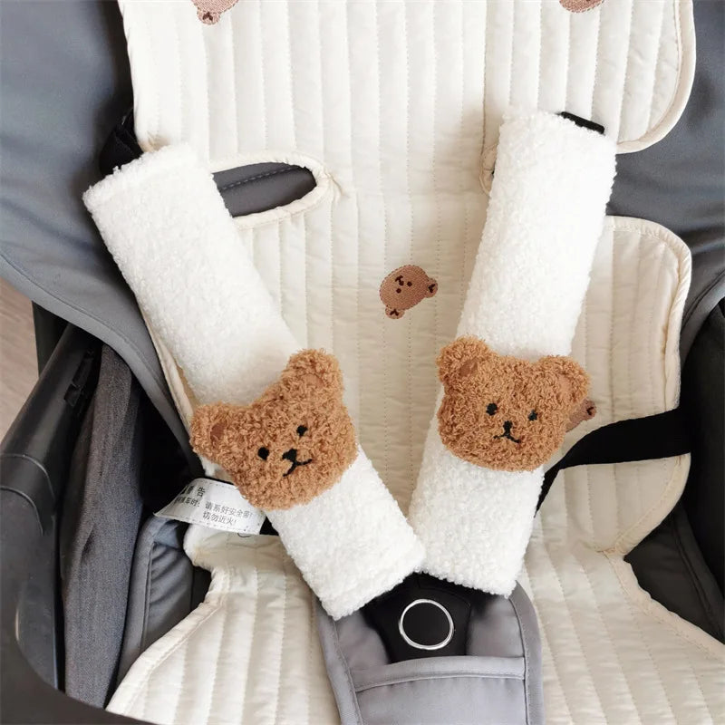 Cute Bear Baby Car Safety Belt