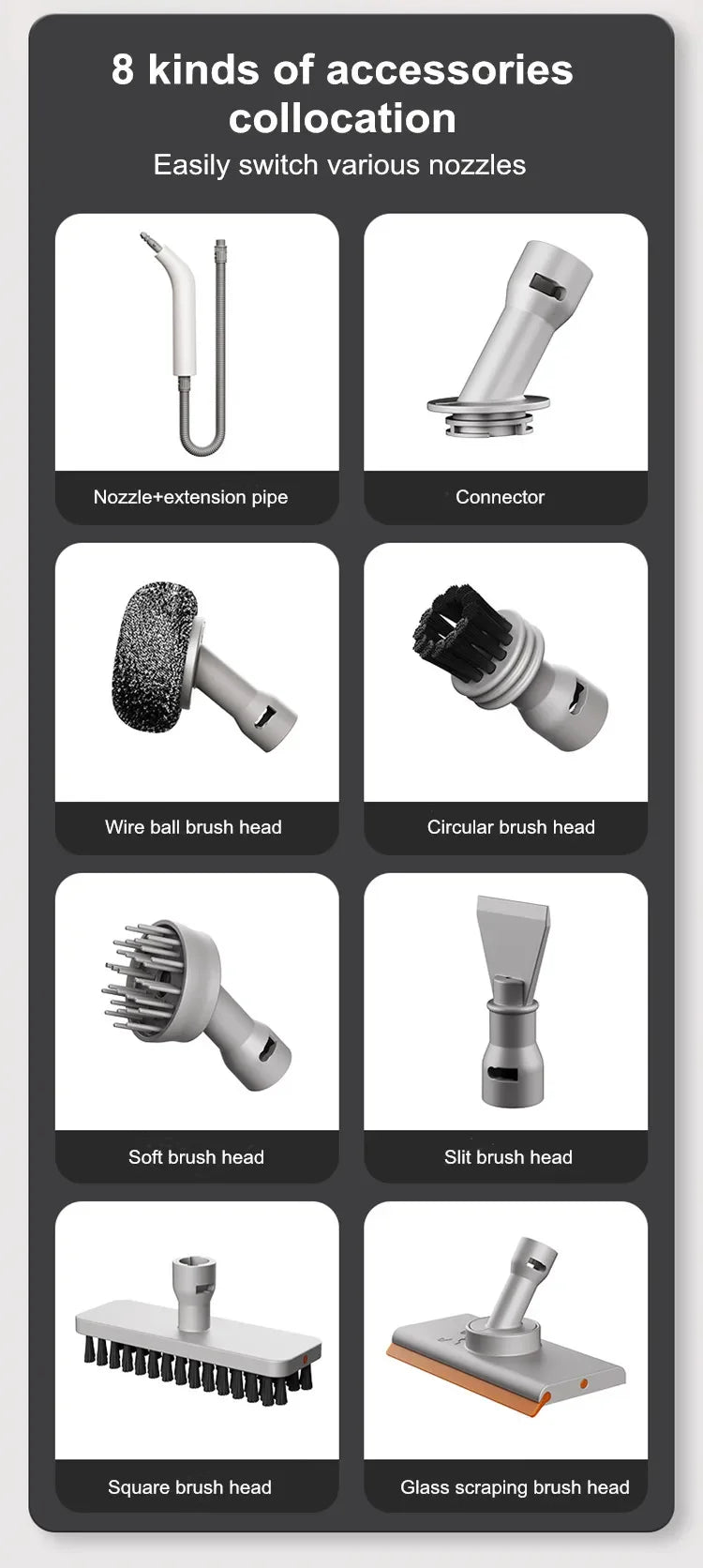 New Handheld High Temperature Steam Cleaner