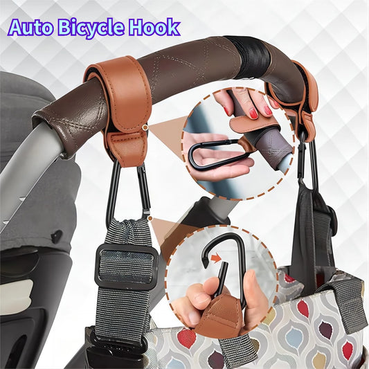 Multipurpose Stroller Hooks Organizer
