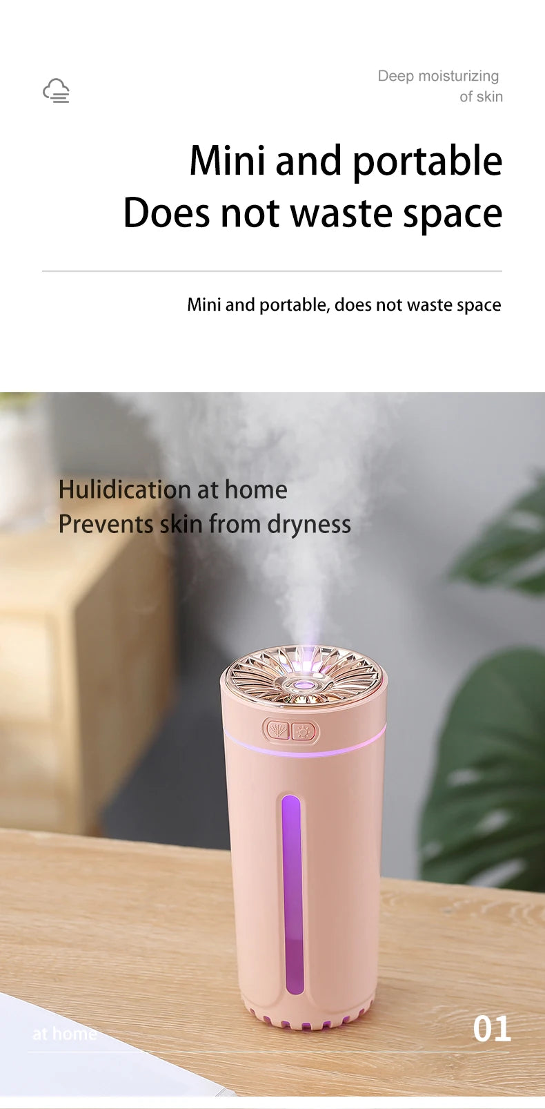 Mini Portable Spray Air Freshener Home