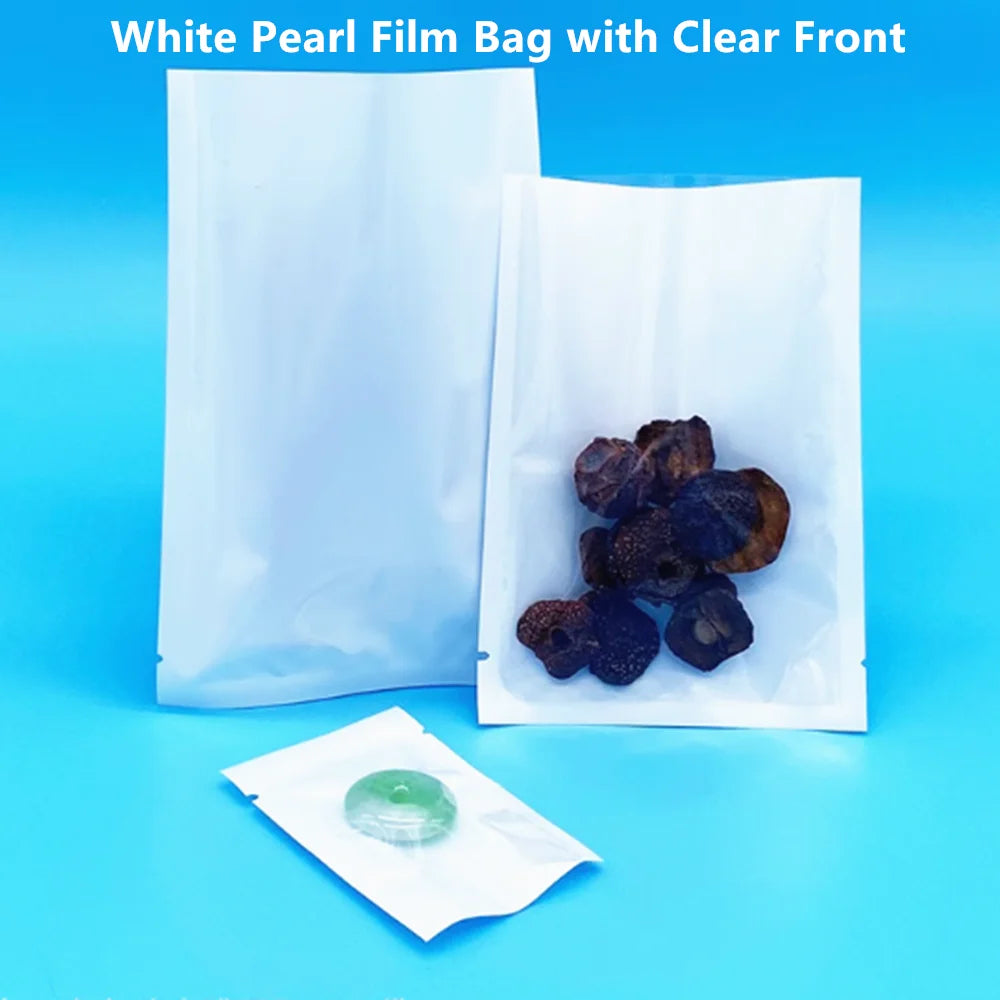Milky White Standing Up Liquid Packing Bag