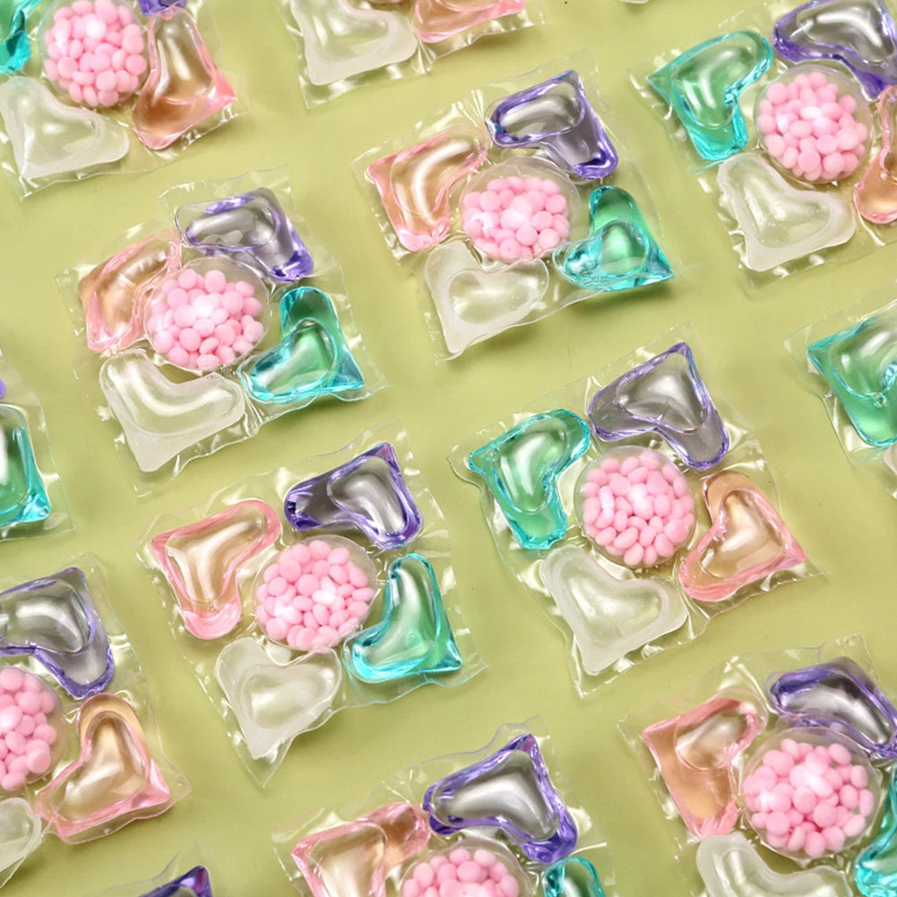 50Pcs 5 in 1 Laundry Scent Fragrance Beads Detergent