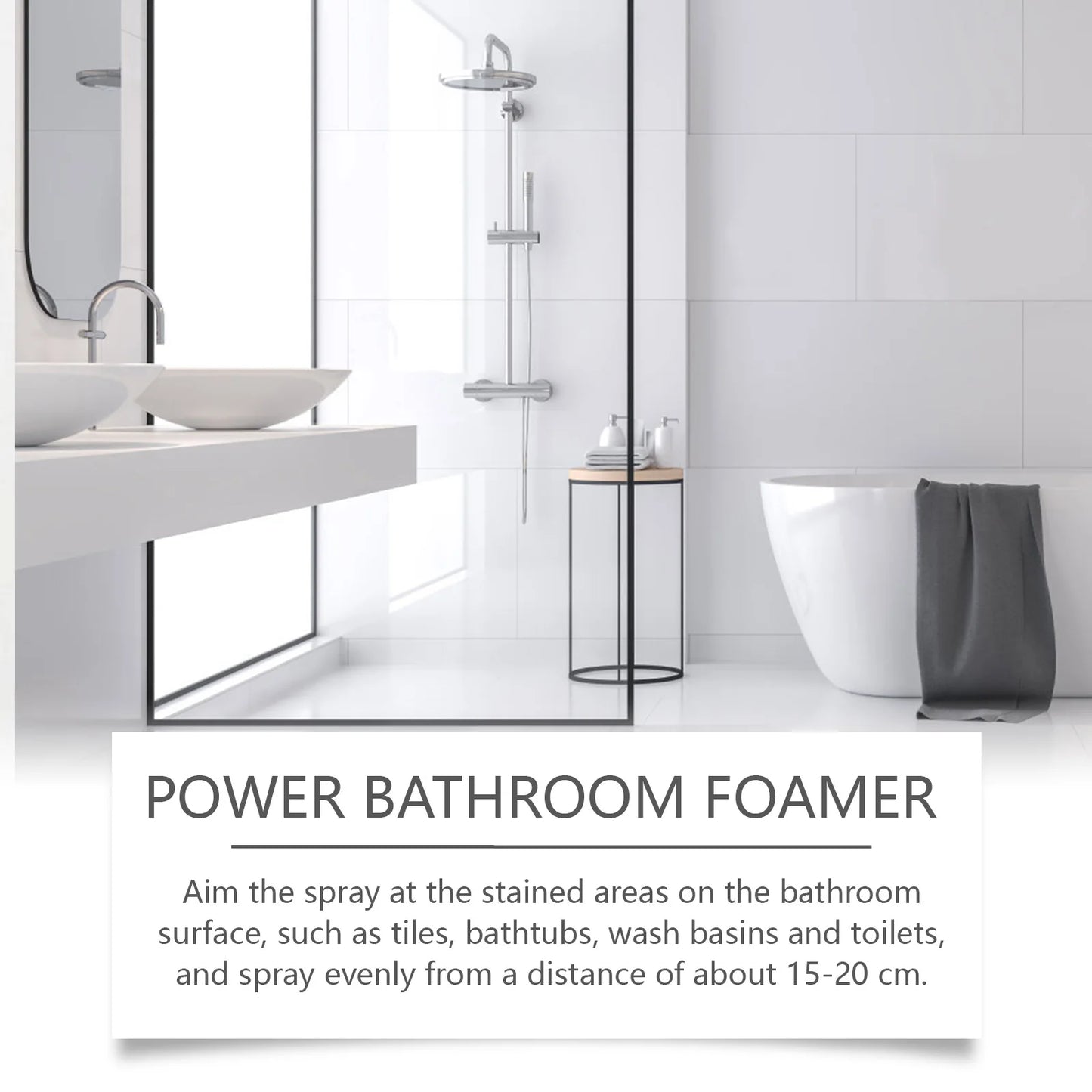 Bathroom Foaming Cleaning Spray