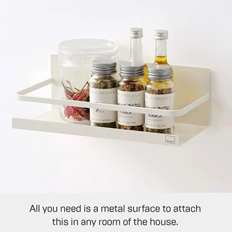 Magnetic Spice Rack Fridge Organizer Shelf