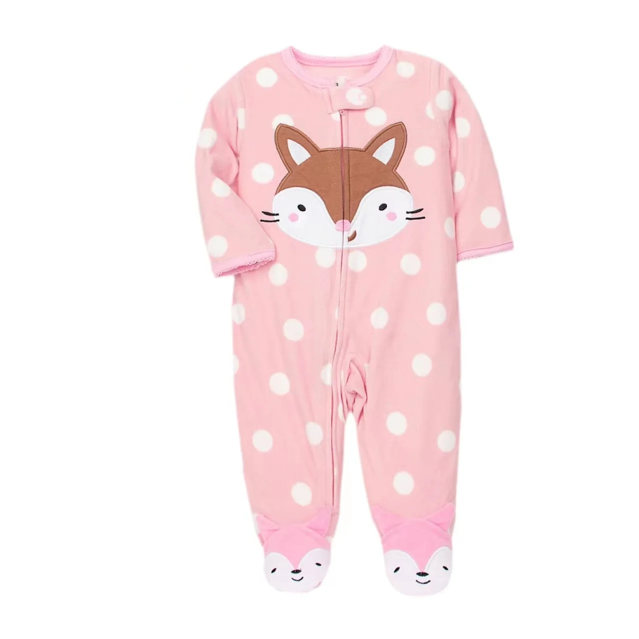 Footed Warm Baby Rompers