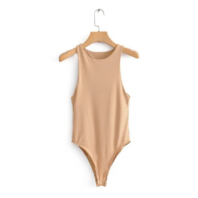 Sexy Sleeveless Bodysuits