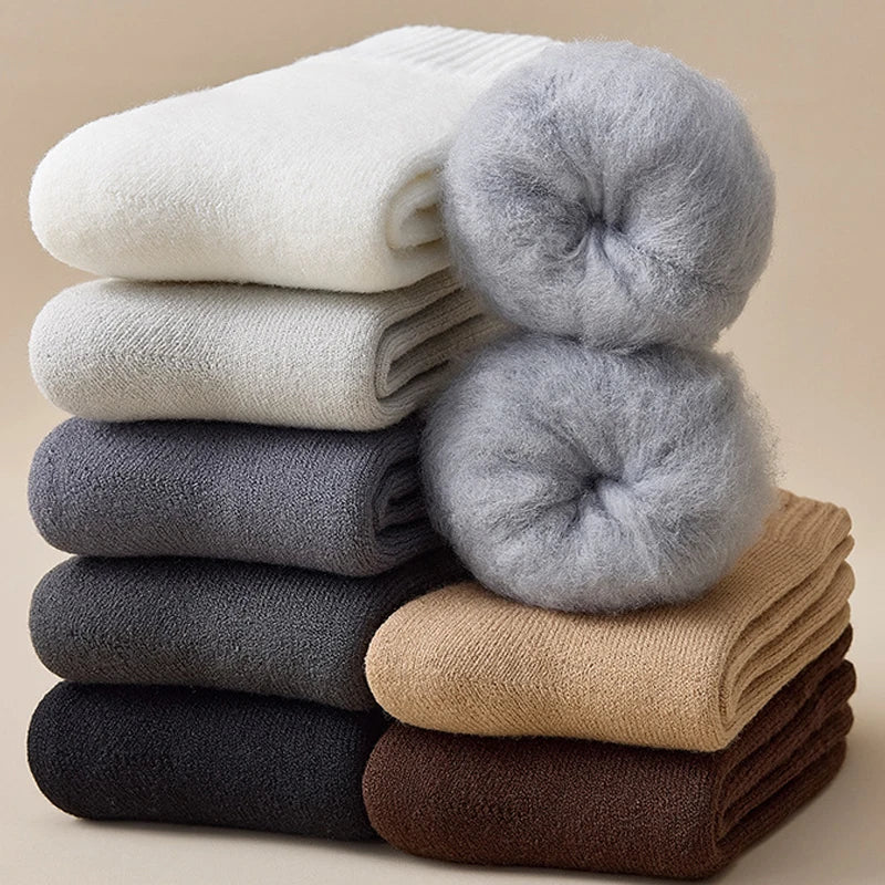 Thick Fuzzy Wool Socks