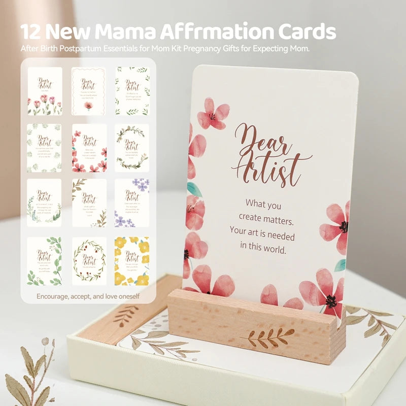 Baby Bathing Set Gift Box Wooden