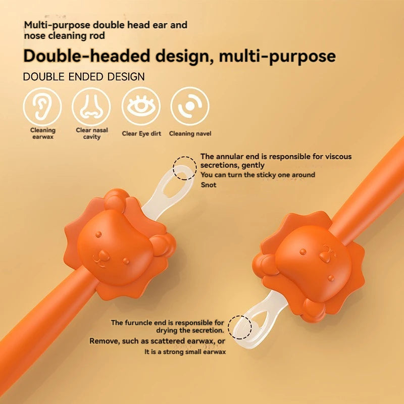 Baby Cleaner Spoon Double-headed