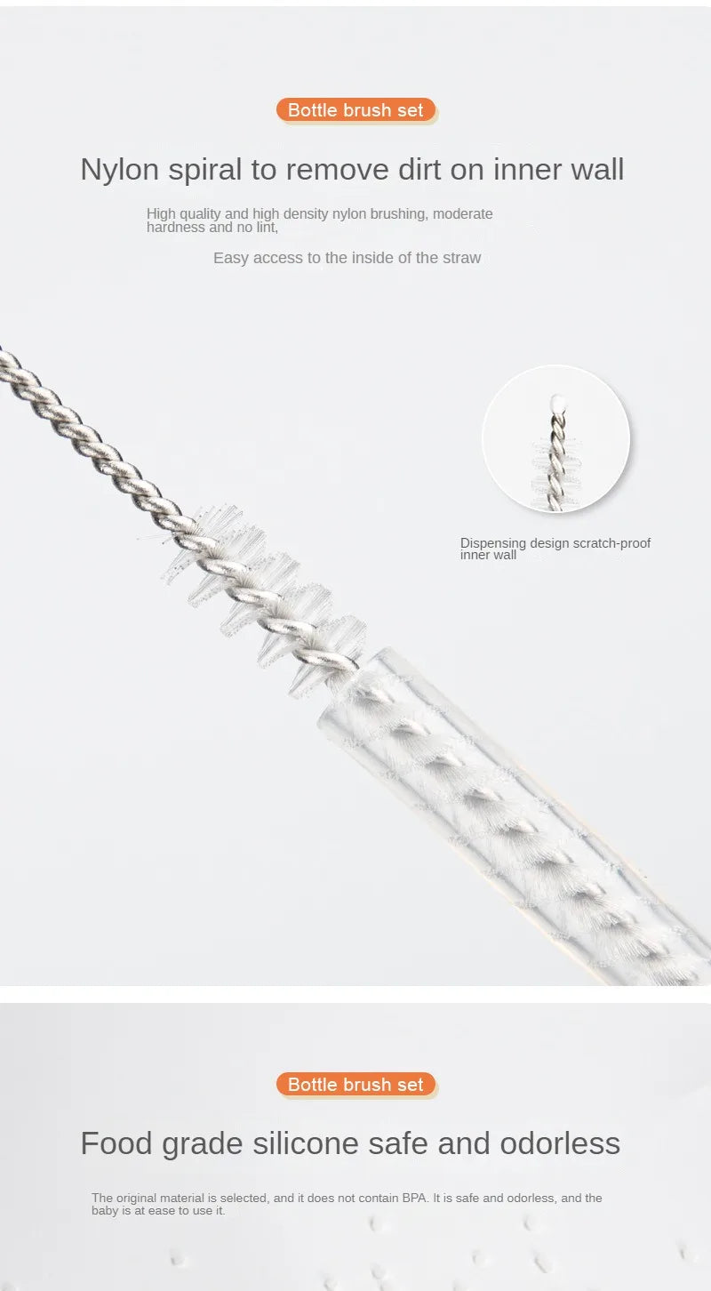 Baby Bottle Cleaner Brush Set