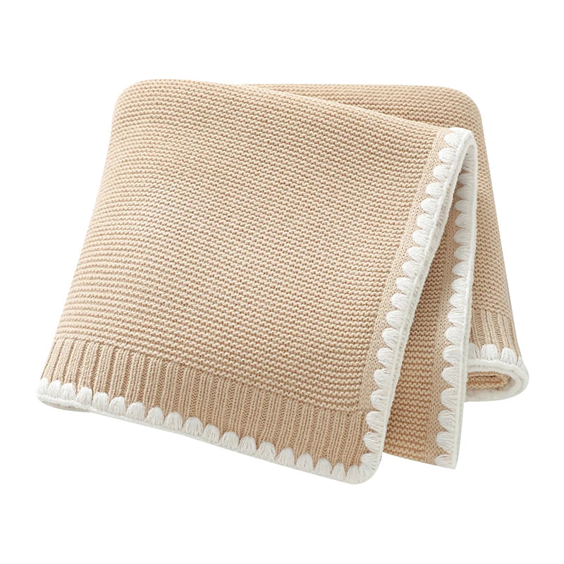 Solid Baby Receiving Blankets for Girl & Boy