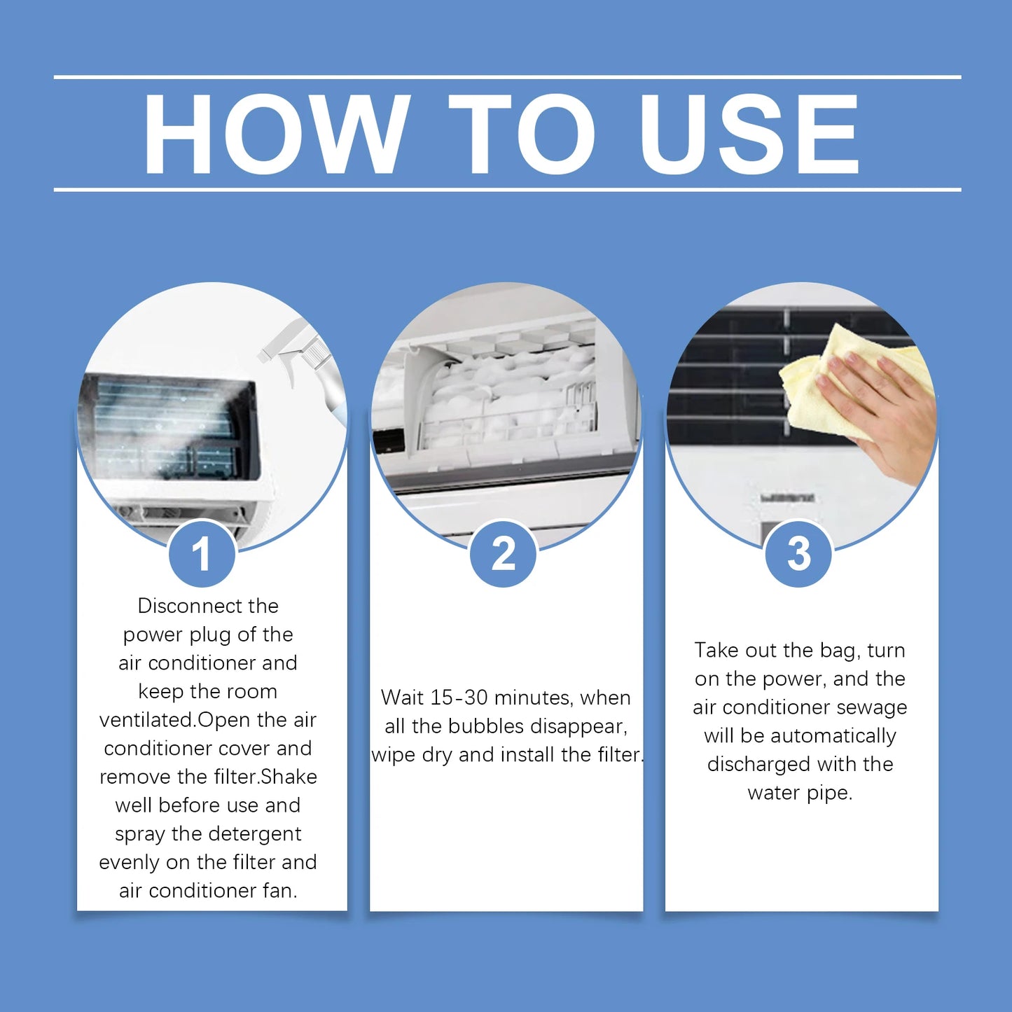 Air Conditioner Cleaner Spray