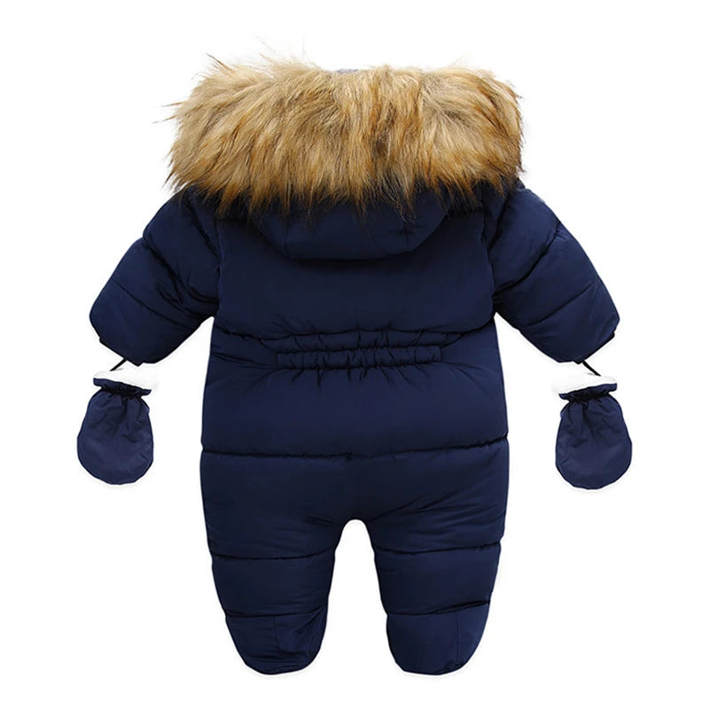 Winter Baby Jumpsuit With Glove