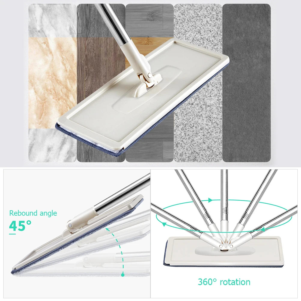 Cleaning Mop Flat Mop Microfibre Flat