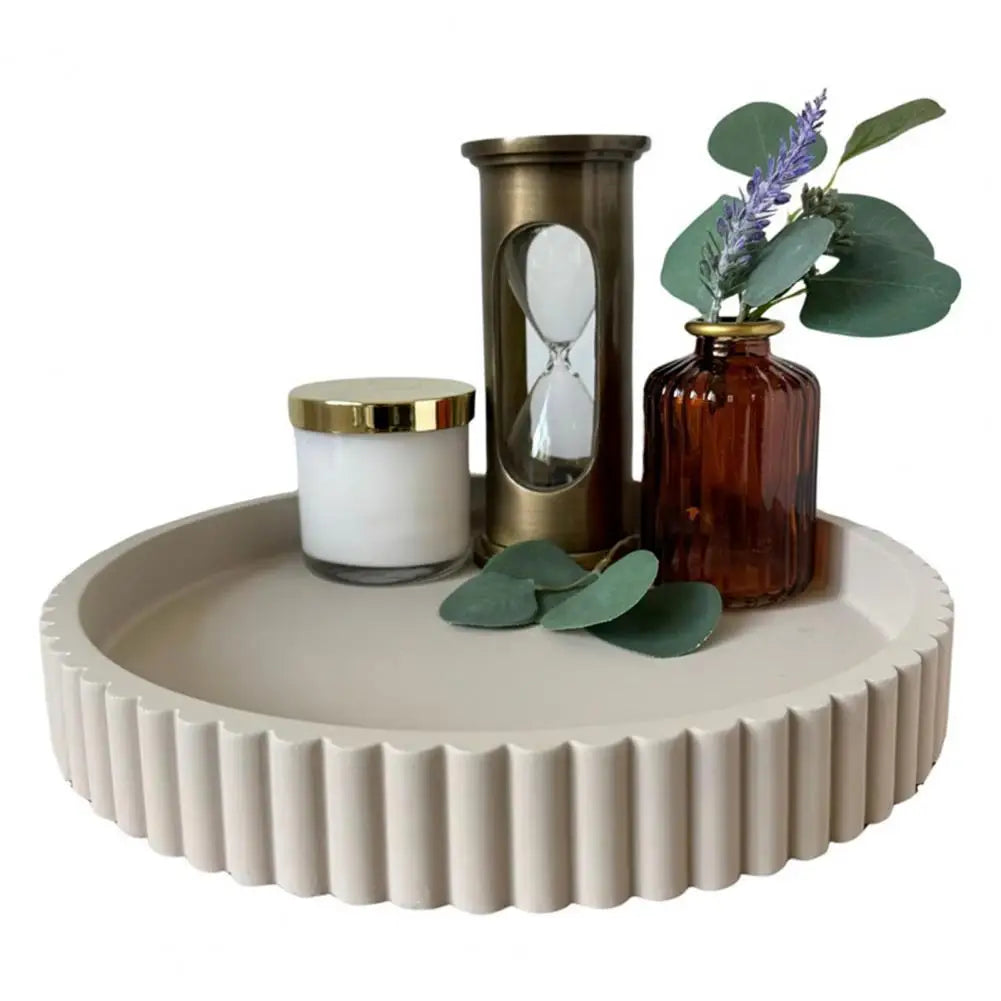 Round Decorative Tray