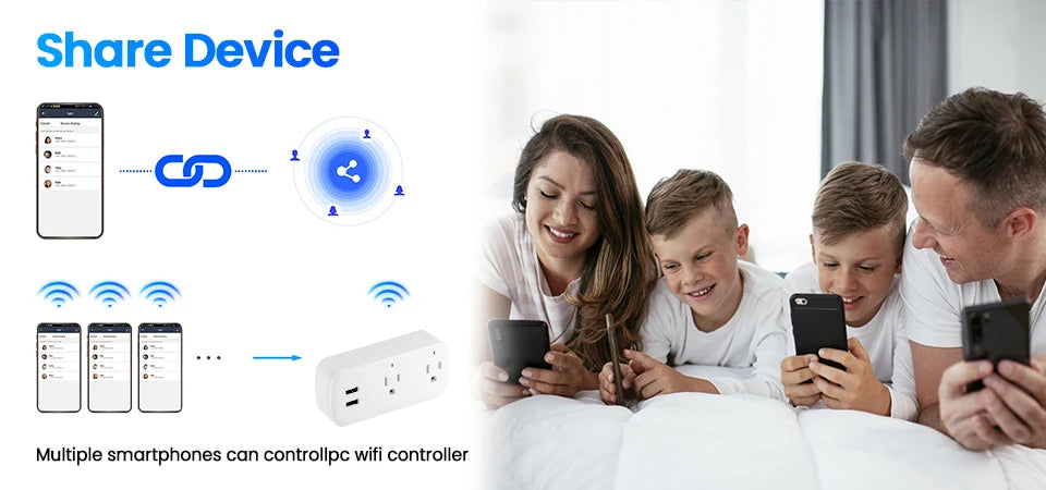 16A Smart Plug with Bluetooth App Control
