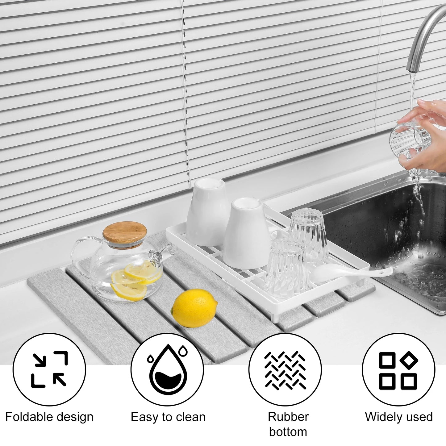 Stone Drying Mat Foldable