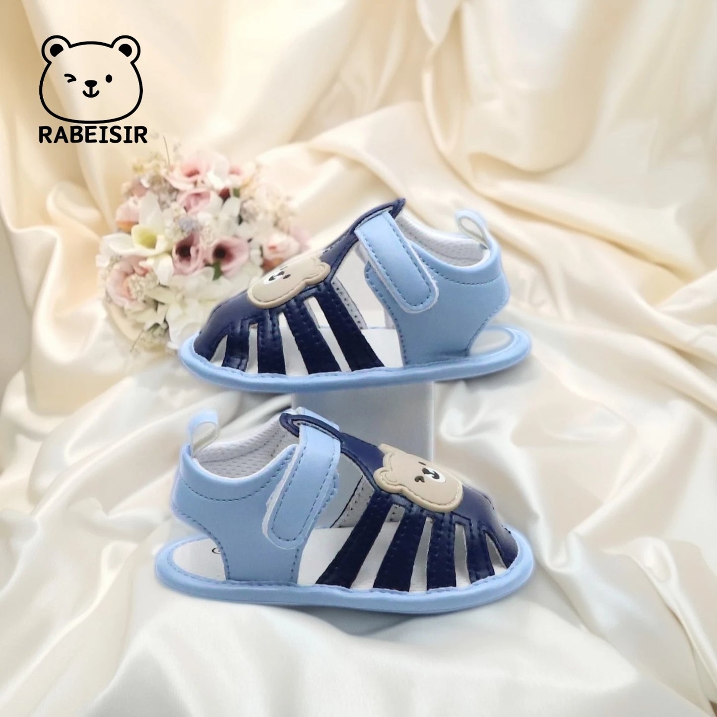 Baby Toddler Sandals, Bear Soft-Soled Front Shoes