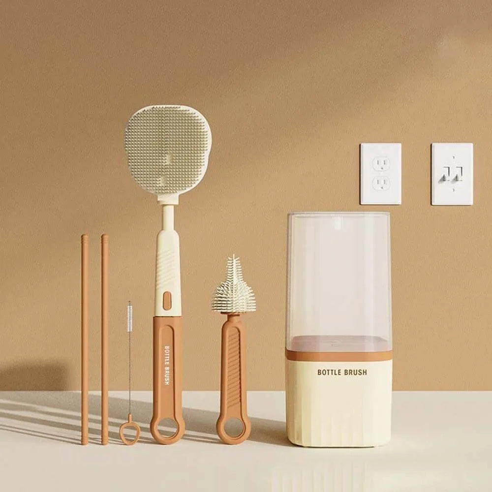 Multi-functional Bottle Cleaning Brush Set