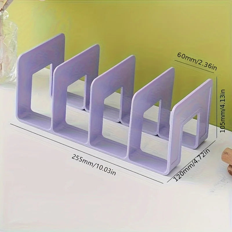 4 Grid Bookends Stand