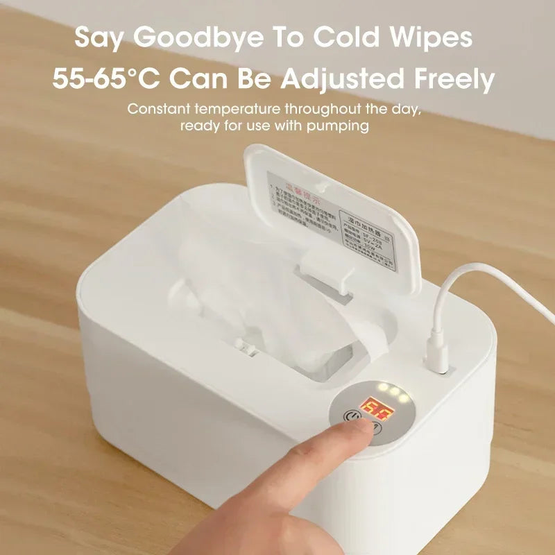 USB Baby Wipe Warmer Digital Display