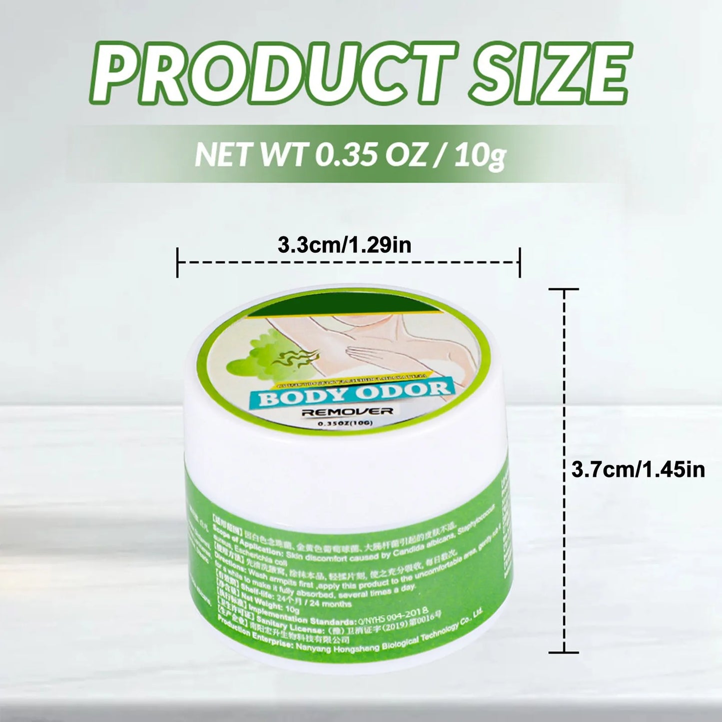 Odor Eliminator Effective Underarm Care