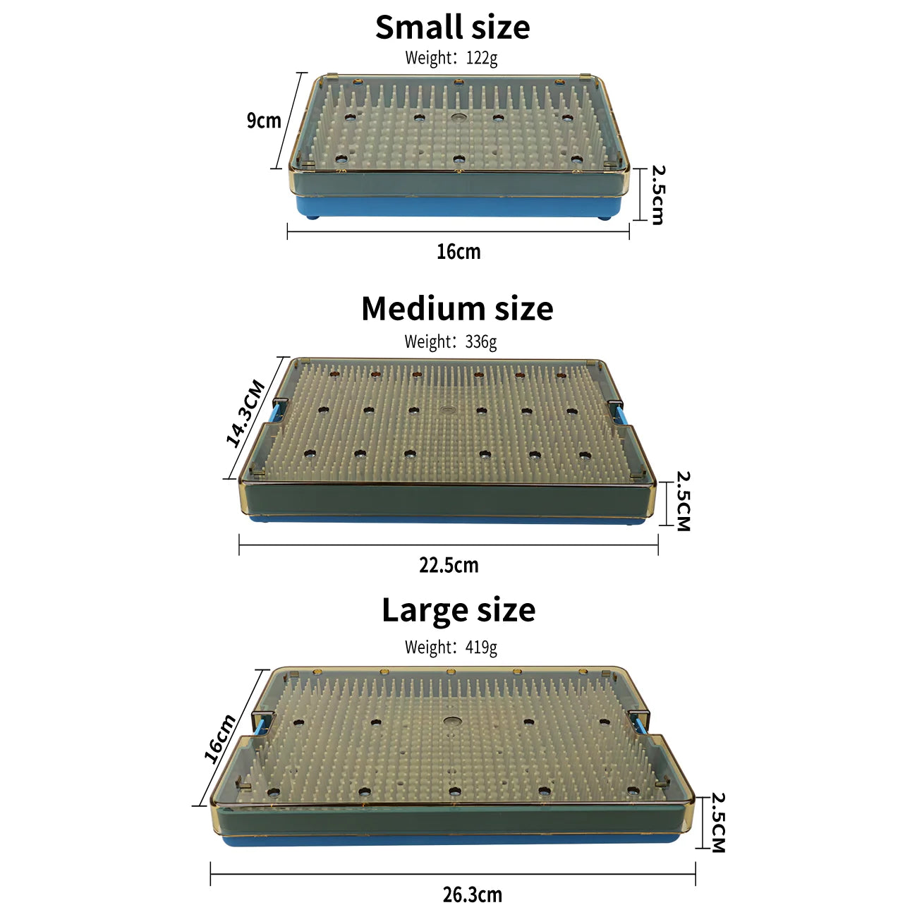 Silicone Sterilization Tray