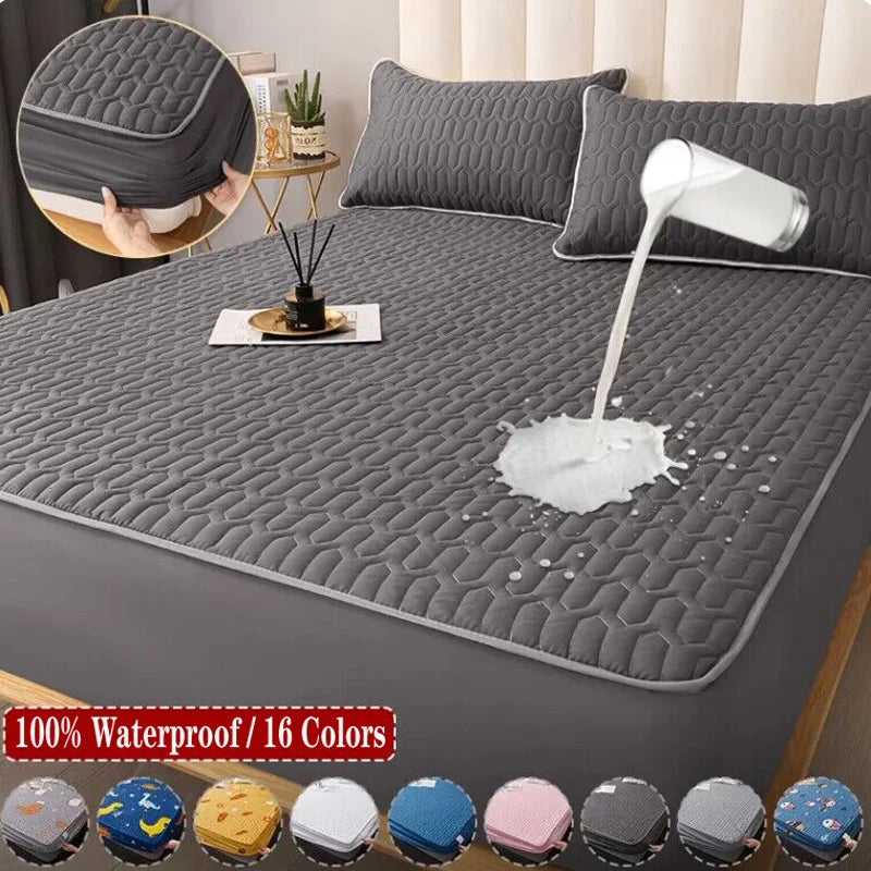 Waterproof Thicken Mattress Pad Protector