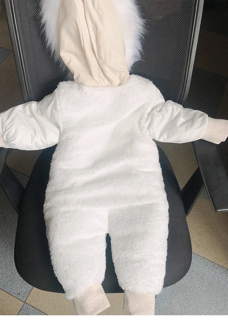 Winter Baby Jumpsuit With Glove