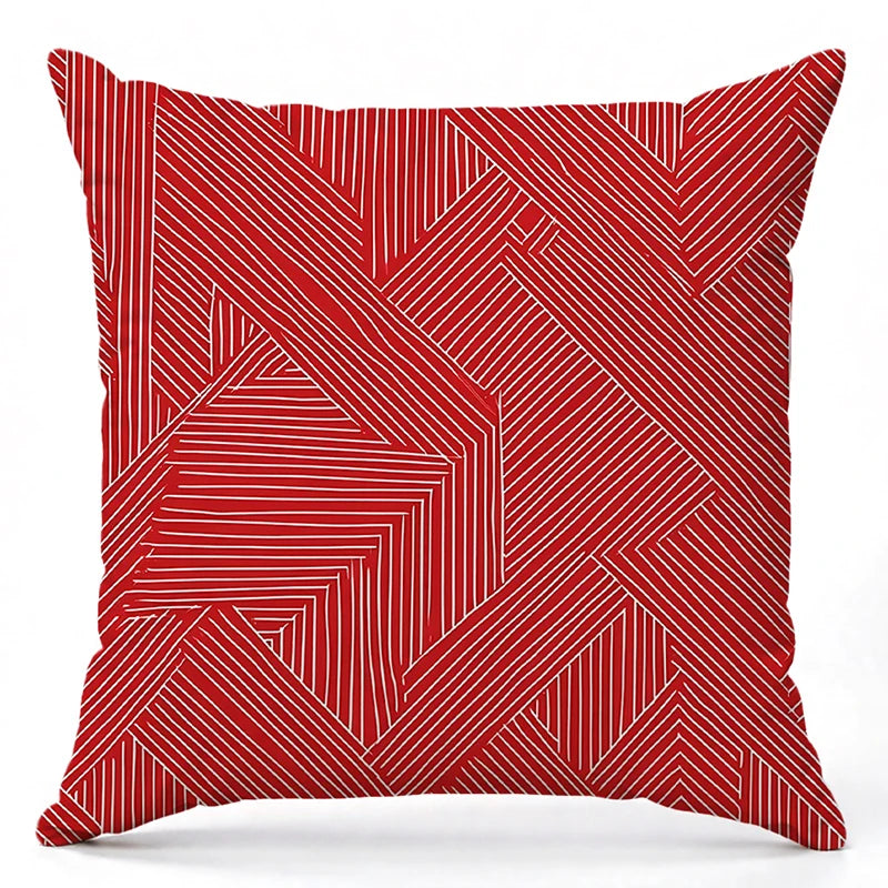 Red Outdoor Throw Pillows for Patio Decor